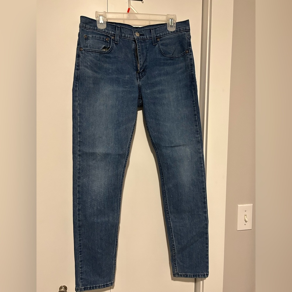 Levi 512 Slim Taper Medium Light Wash Jeans Men’s 32 Waist 32 Length